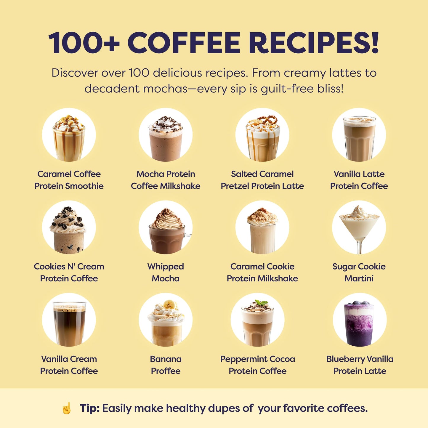 Original Protein Iced Coffee - Premium Whey Protein & Instant Iced Coffees - 100% Natural Cold Brew Coffee - Zero Artificial Flavors & Sweeteners, 80 mg Caffeine Per Serving, 0g of Sugar, 20 Servings - Medaid International