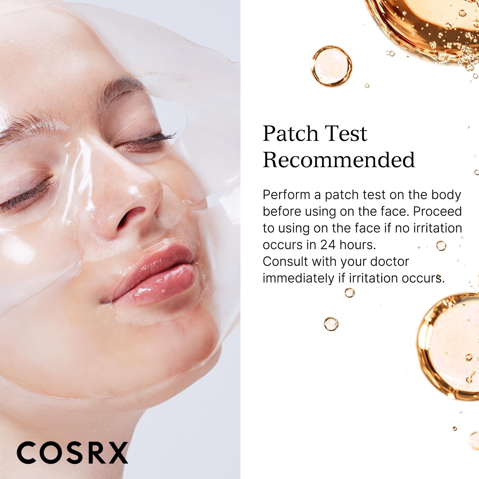 COSRX The Alpha-Arbutin Discoloration Care Hydrogel Face Masks Skincare 3 EA, Collagen Face Mask, Travel Essentials, Overnight Face Mask, Korean Skin Care, Stocking Stuffers - Medaid International