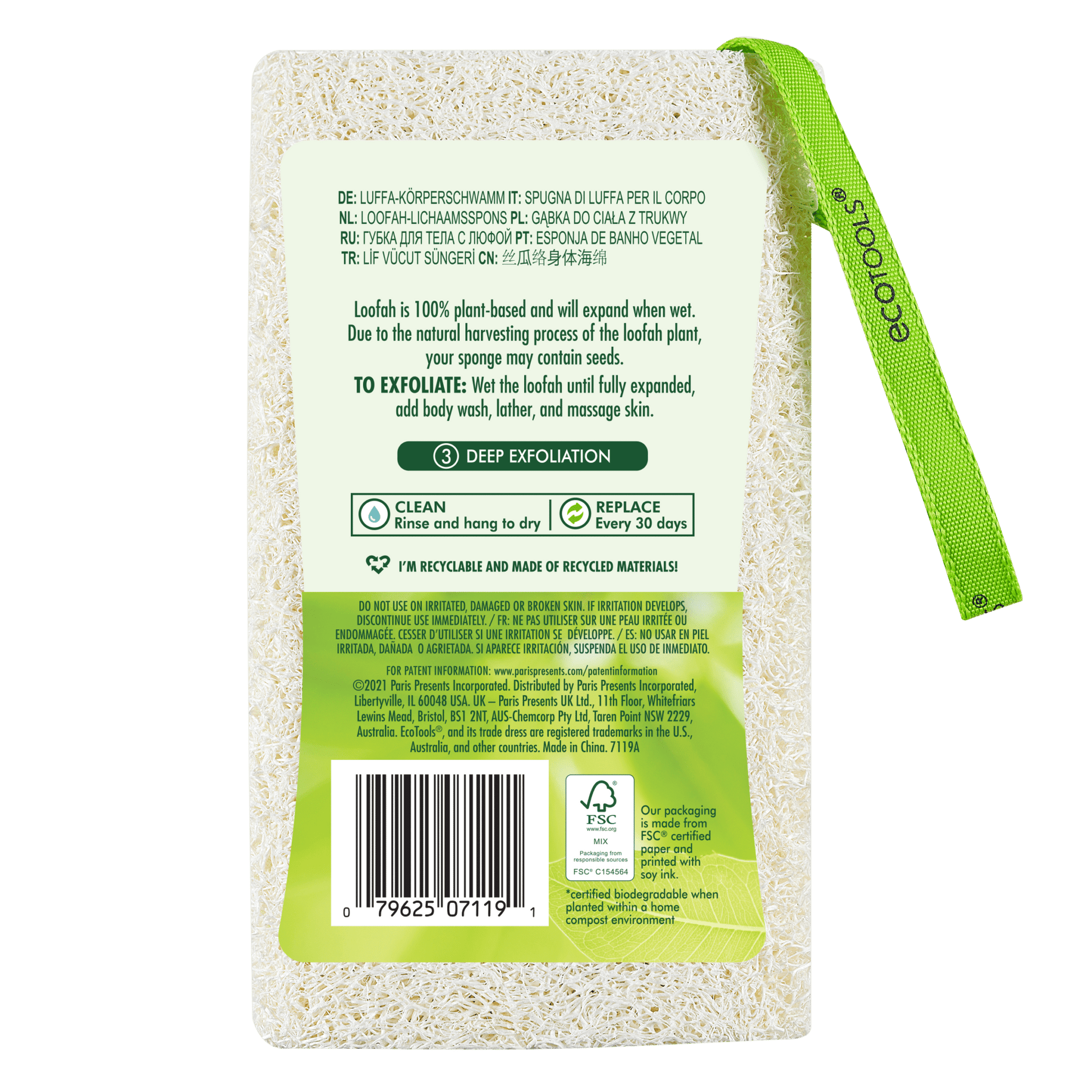 Ecotools Loofah Bath Sponge - Medaid