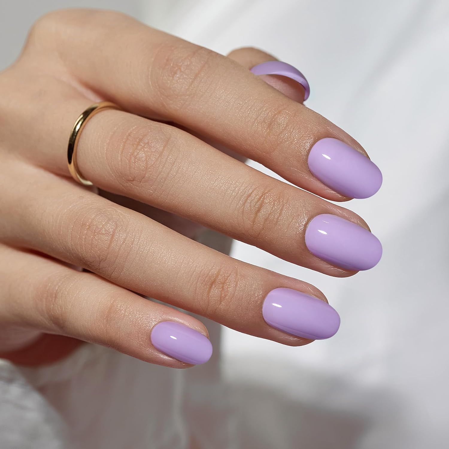 Chic Short Nail Matte Pastel Ombre