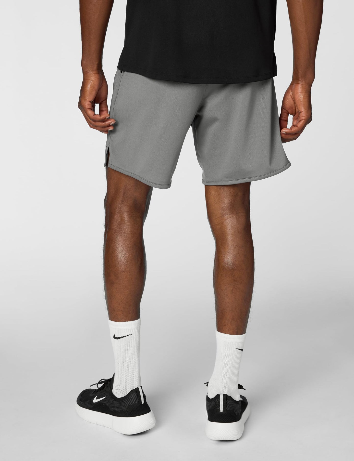 Nike Men's Totality Dri-Fit 7" Unlined Versatile Shorts, Smoke Grey/Black/Smoke Grey/Black, Large - Medaid International