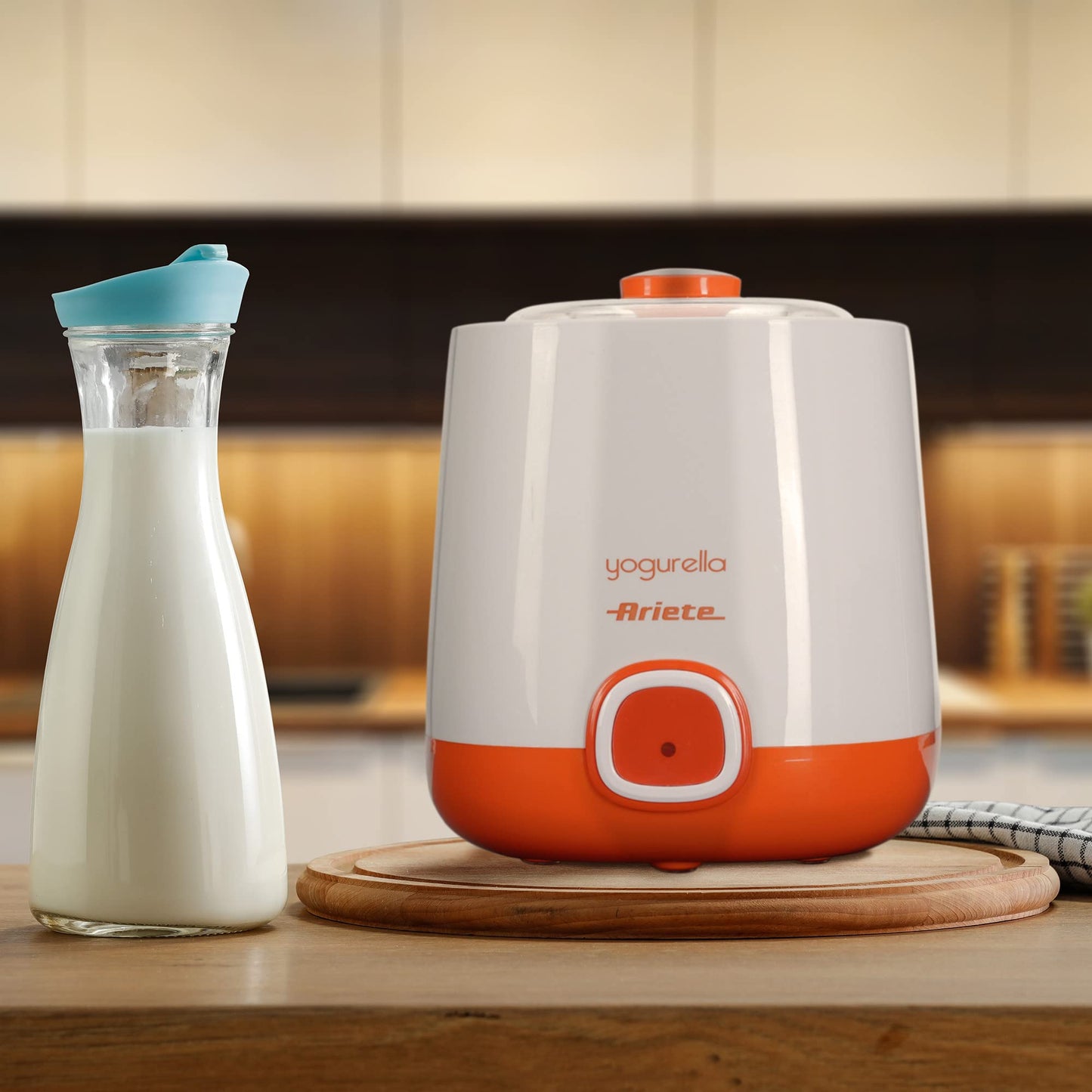 ARIETE 621 JOGURTIERA 20W 1LT Bianco/Rosso - Medaid International