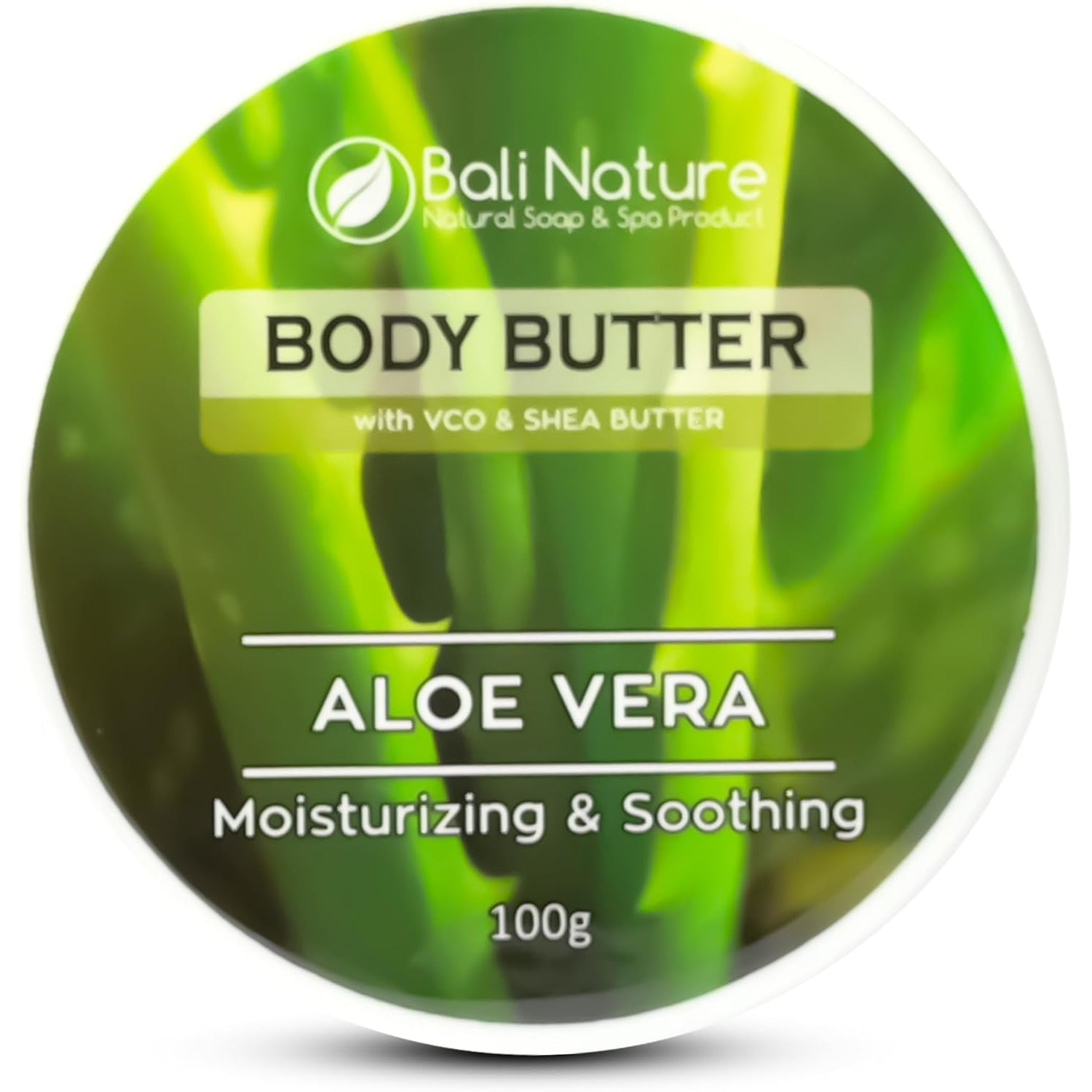 Bali Body Butter with VCO & Shea Butter, 100g, Moisturizing & Soothing (Regular, Milk) - Medaid - Lebanon