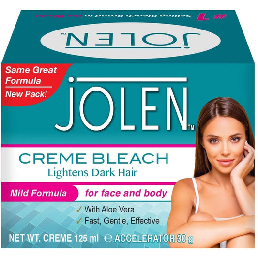 Jolen - Cream Bleach Mild Formula 125ml - Medaid