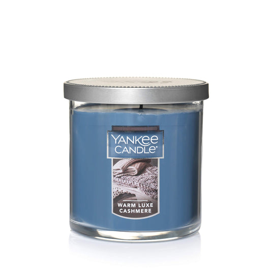 Yankee Candle Warm Luxe Cashmere Scented, Classic 7oz Small Tumbler Single Wick Candle, Over 35 Hours of Burn Time - Medaid International