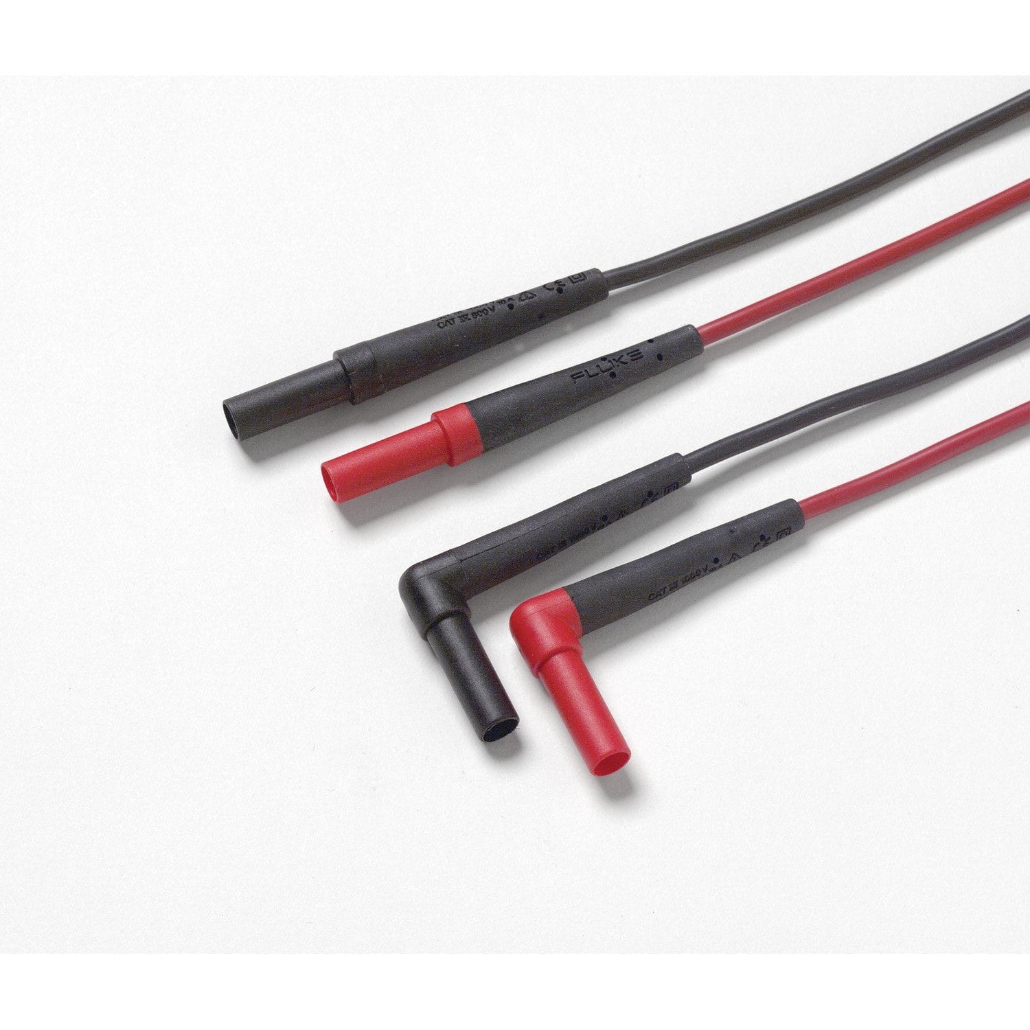 Fluke TL223-1 SureGrip Electrical Test Lead Set with SureGrip Insulated Test Probes - Medaid International