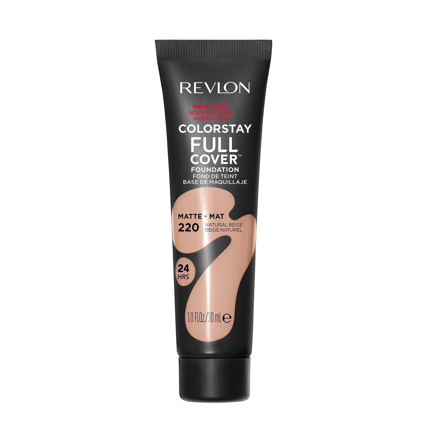 Revlon Liquid Foundation, ColorStay Face Makeup for Normal and Dry Skin, Longwear Full Coverage with Matte Finish, Oil Free, Natural Beige, 1.0 Fl Oz - Medaid International