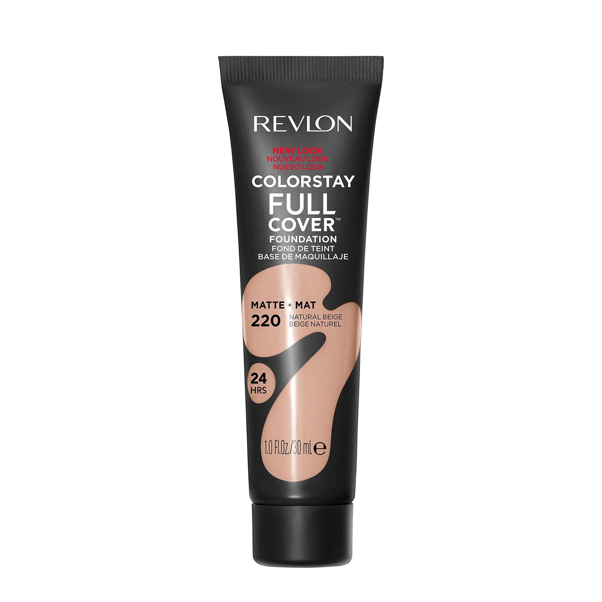 Revlon Liquid Foundation, ColorStay Face Makeup for Normal and Dry Skin, Longwear Full Coverage with Matte Finish, Oil Free, Natural Beige, 1.0 Fl Oz - Medaid International