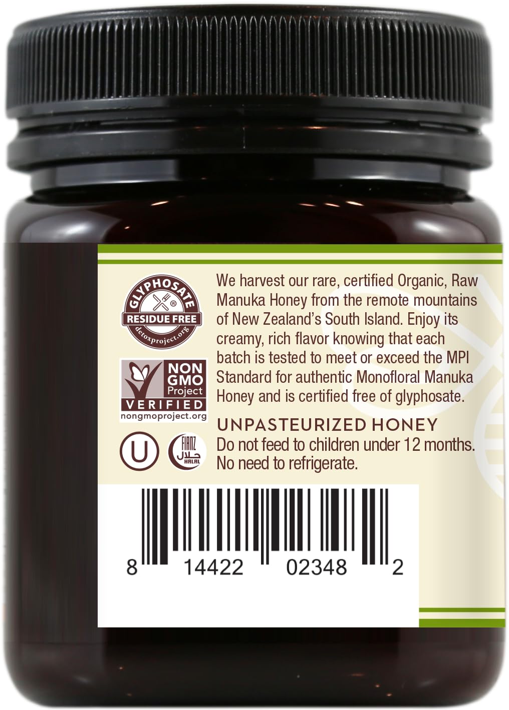 Wedderspoon Raw Organic Manuka Honey KFactor 16+, 8.8 Oz, Unpasteurized, Genuine New Zealand Honey, Multi-Functional, Non-GMO Superfood, Kfactor, Traceable from Our Hives to Your Home - Medaid International