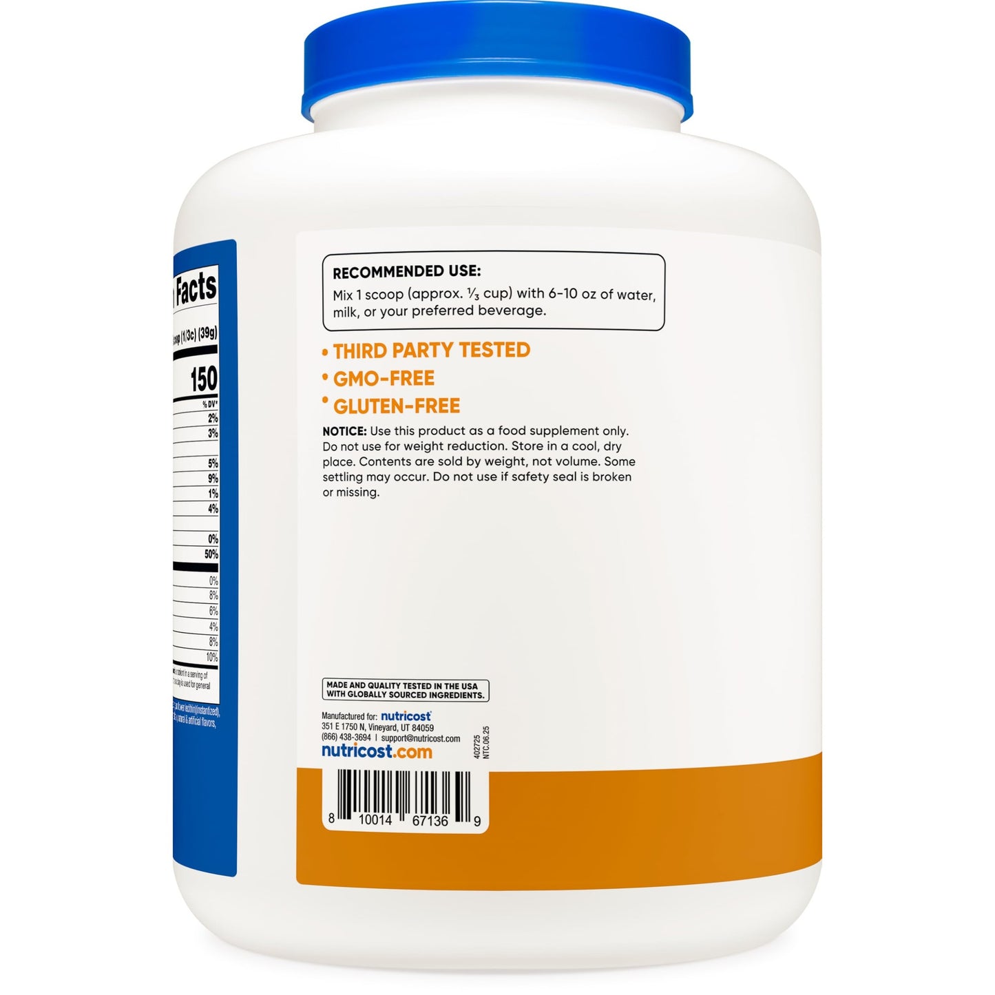 Nutricost Whey Protein Isolate (Chocolate Peanut Butter, 5 Pound) Protein Powder - Medaid International