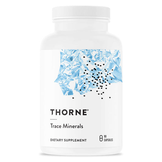 THORNE - Trace Minerals - Dietary Supplement with Zinc, Boron & Selenium - Chelated Forms - Comprehensive Formula - 90 Capsules - Medaid International