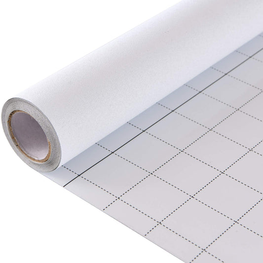 VELIMAX White Blackout Window Film, 100% Light Blocking Window Cover, Opaque Vinyl Cling, Privacy Film for Glass, Sun Blocking Films Non Adhesive, 17.7in x 78.7in - Medaid International