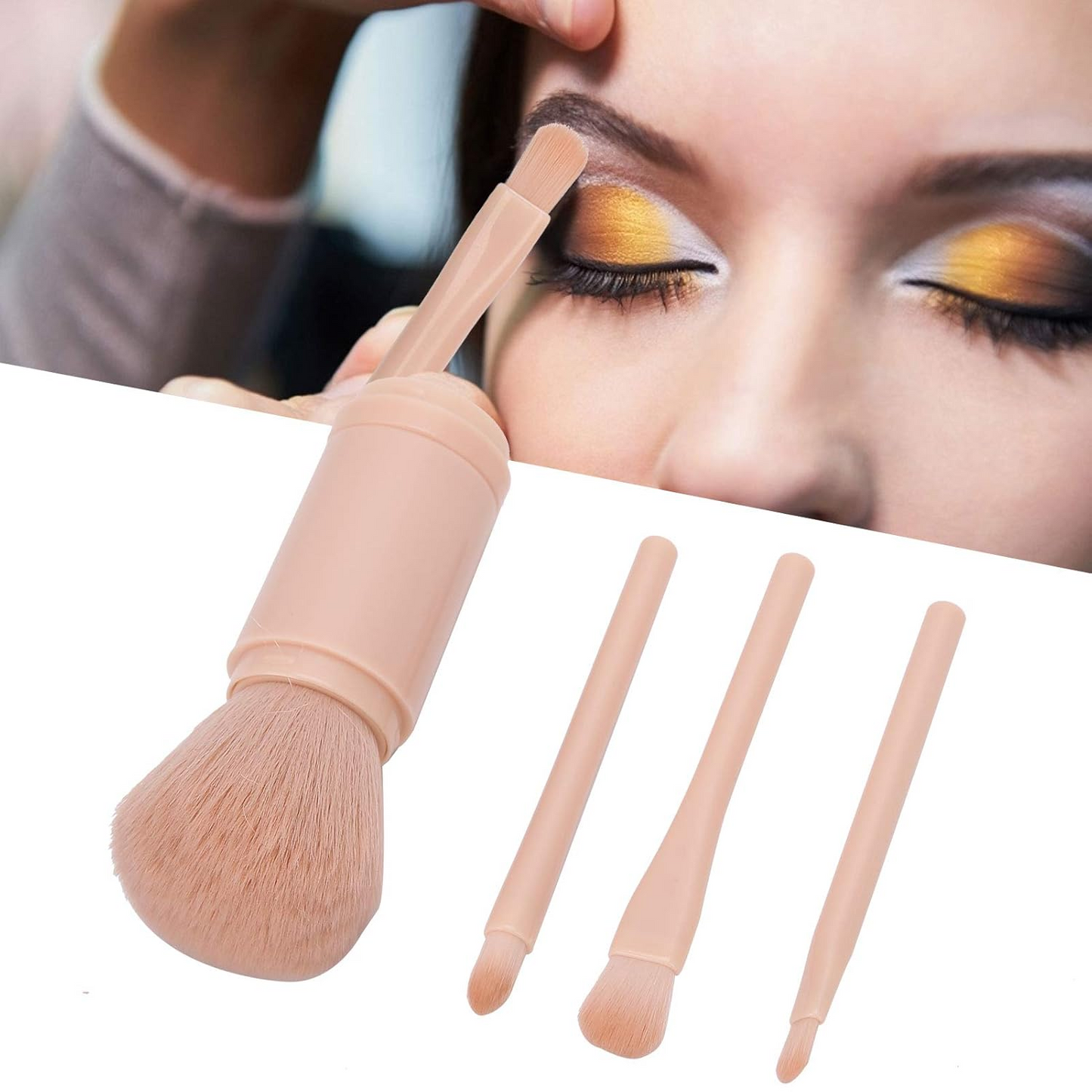 4-in-1 Portable Makeup Brush Set - Medaid International