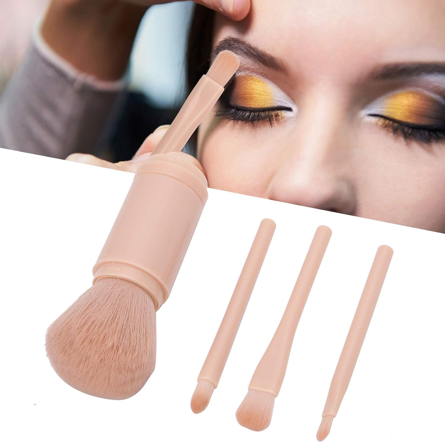 4-in-1 Portable Makeup Brush Set - Medaid International