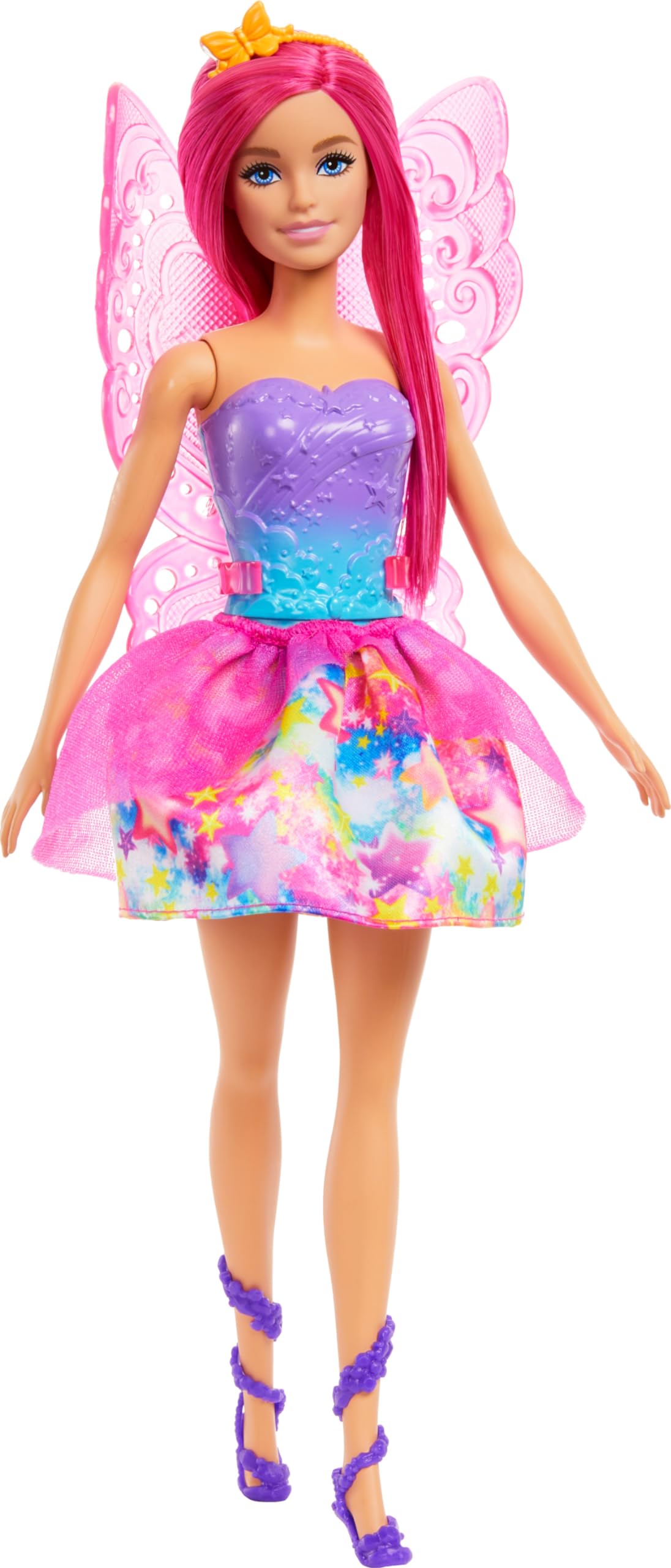 Barbie Advent Calendar with Doll & 24 Surprise Accessories Including Unicorn & 3 Pets, Transform Pink-Haired Fashion Doll into Mermaid, Fairy & More - Medaid International