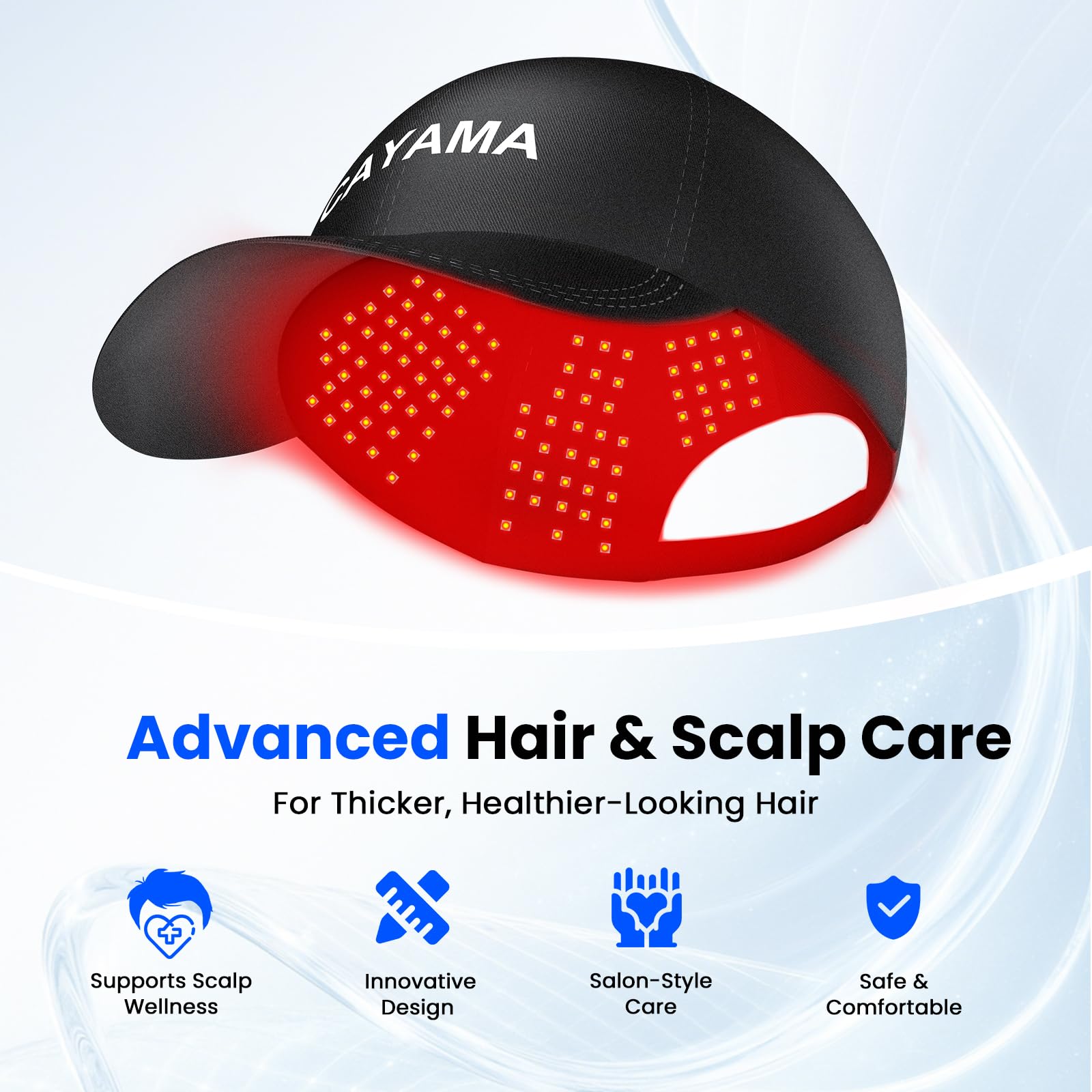 Red Light Hair Growth Cap, Red Light Cap - Medaid International