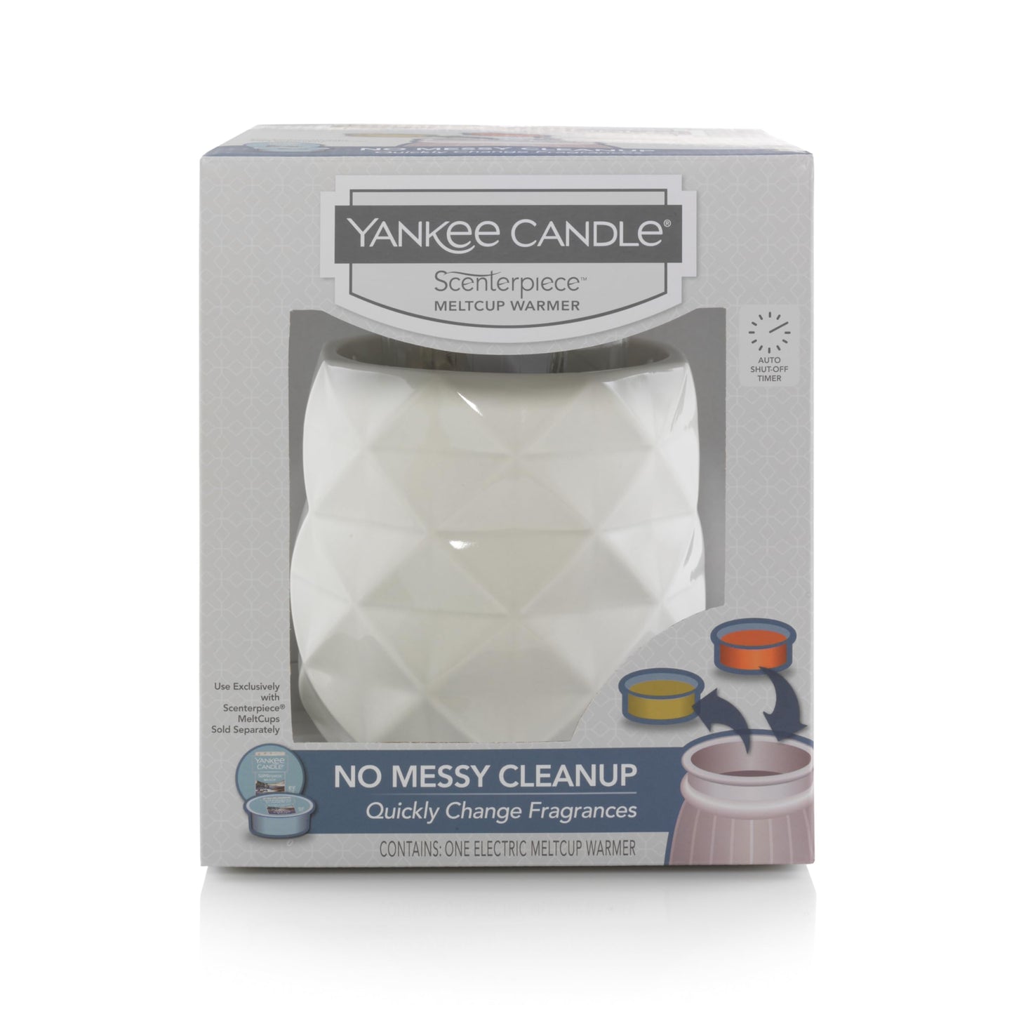Yankee Candle Langham Collection White w/Timer Scenterpiece® Wax Warmer - Medaid International