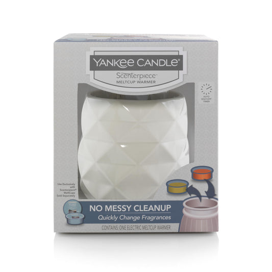 Yankee Candle Langham Collection White w/Timer Scenterpiece® Wax Warmer - Medaid International