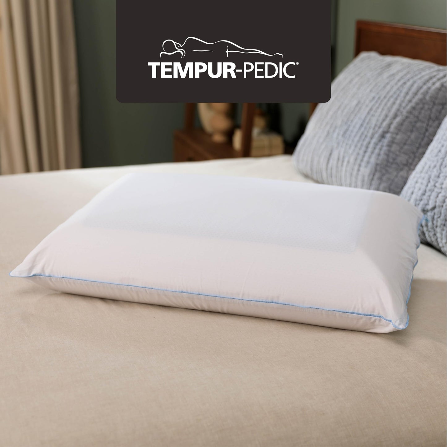 Tempur-Pedic TEMPUR-Cloud Dual Cooling Pillow, Queen, White - Medaid International