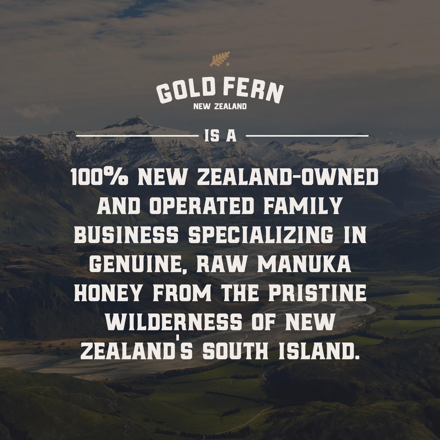 Gold Fern Honey - Raw New Zealand Manuka Honey | 8.8oz MGO 200+ | Pure, Natural, Unpasteurized, and Unfiltered Superfood Honey, Traceable from Hive to Hand. - Medaid International