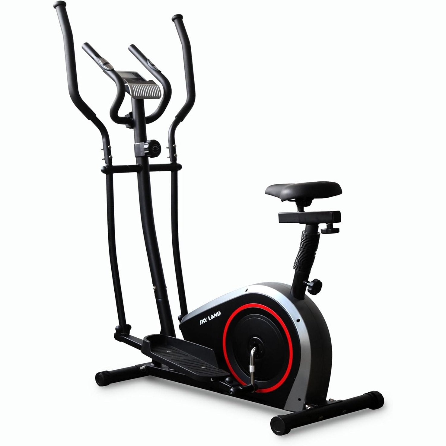 Cycle Elliptical Magnetic In Cross Trainer SKY LAND 2-in-1 Elliptical