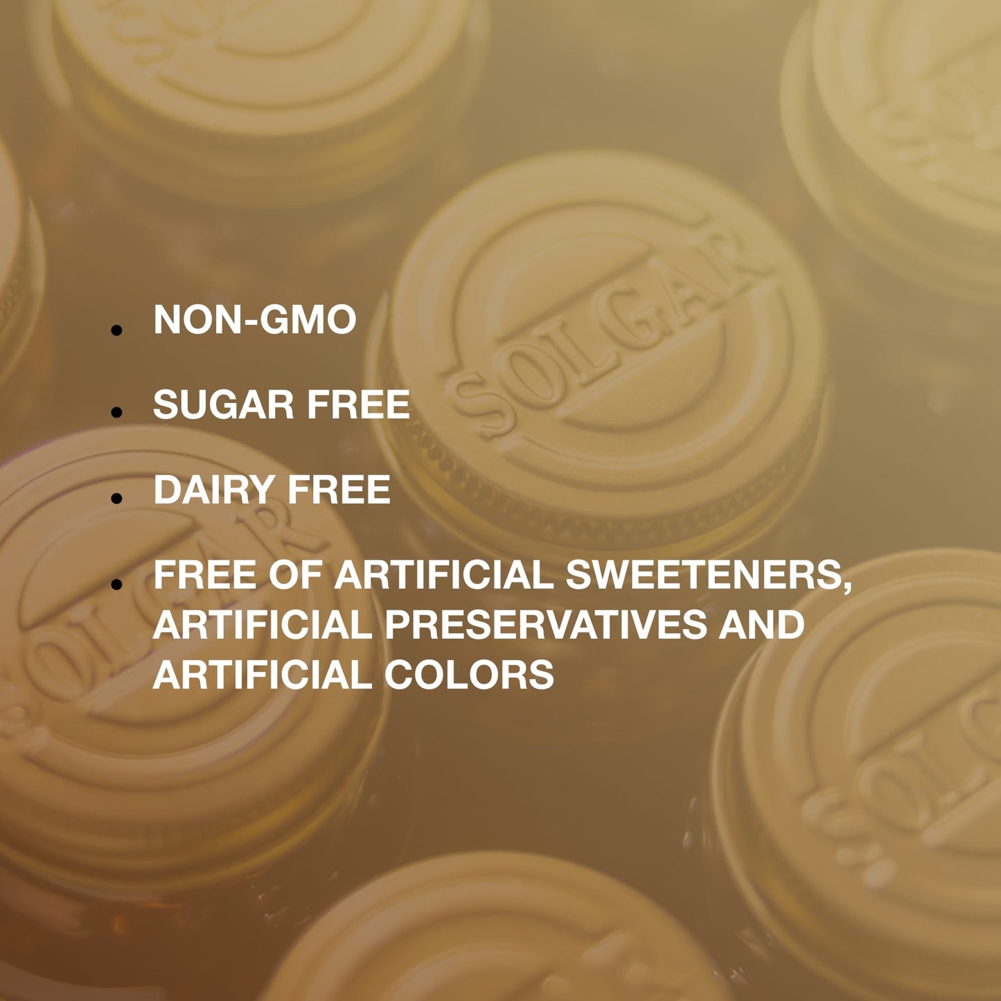 Solgar Brewer's Yeast 7 ½ Grains with Vitamin B12 - 250 Tablets - Non-GMO, Vegan, Dairy Free, Kosher - 41 Servings - Medaid International