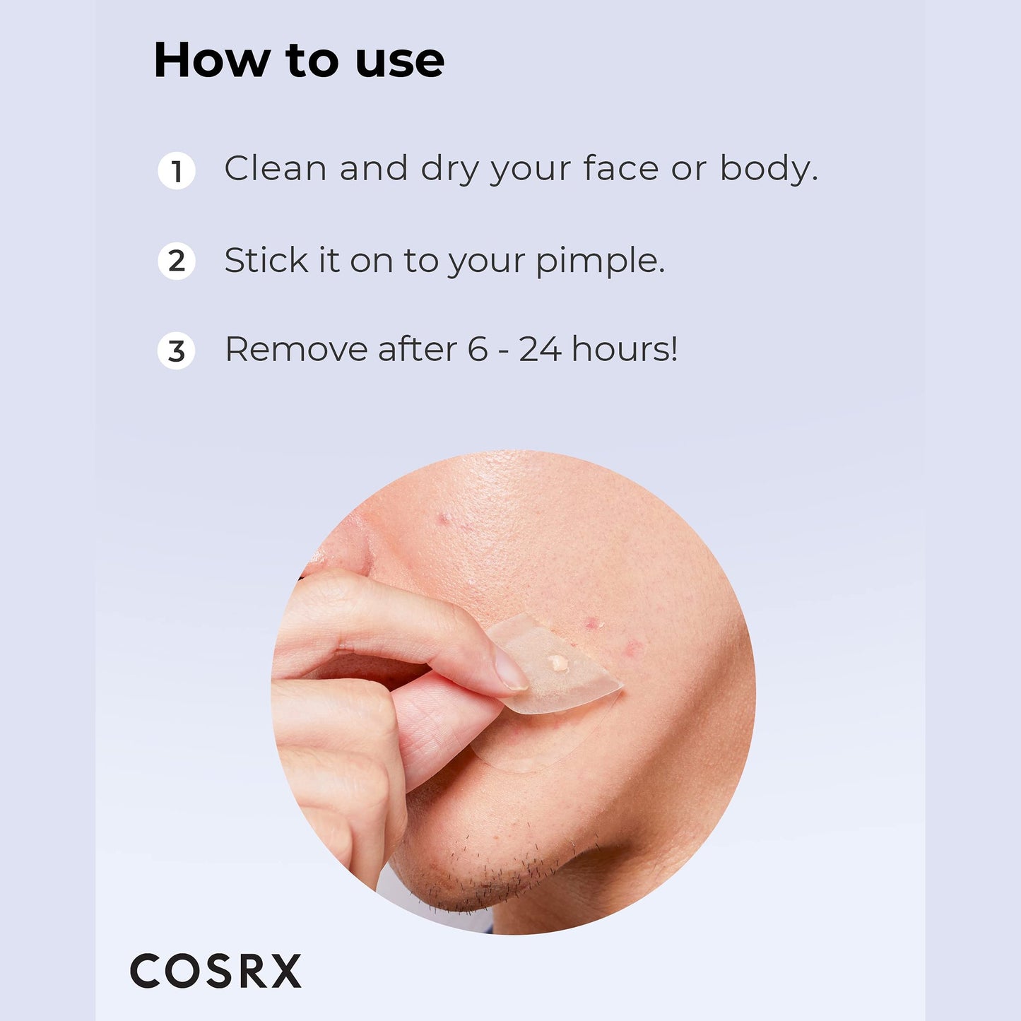 COSRX Master Patch Intensive | Oval-Shaped Hydrocolloid Pimple Patch with Tea Tree Oil & Salicylic Acid | Quick & Easy Blemish, Zit, Spot Treatment (10 Patches (X-Large), 10, Count) - Medaid International