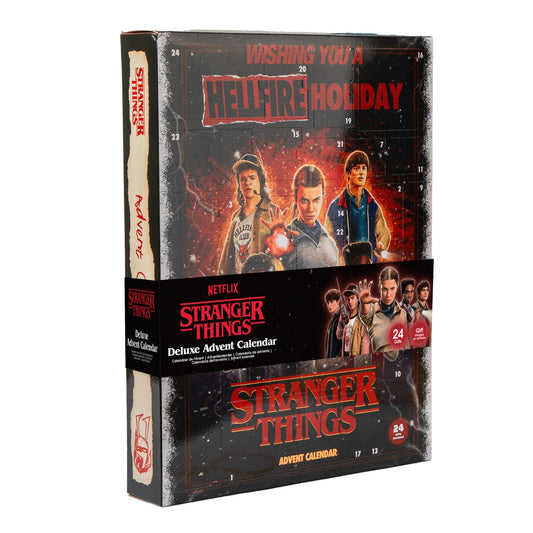 STRANGER THINGS - Advent Calendar 2025-24 Exclusive Gifts & Accessories from the Upside Down - Inspired by the Characters & Locations - For the Christmas Countdown - Official License - Cinereplicas - Medaid International