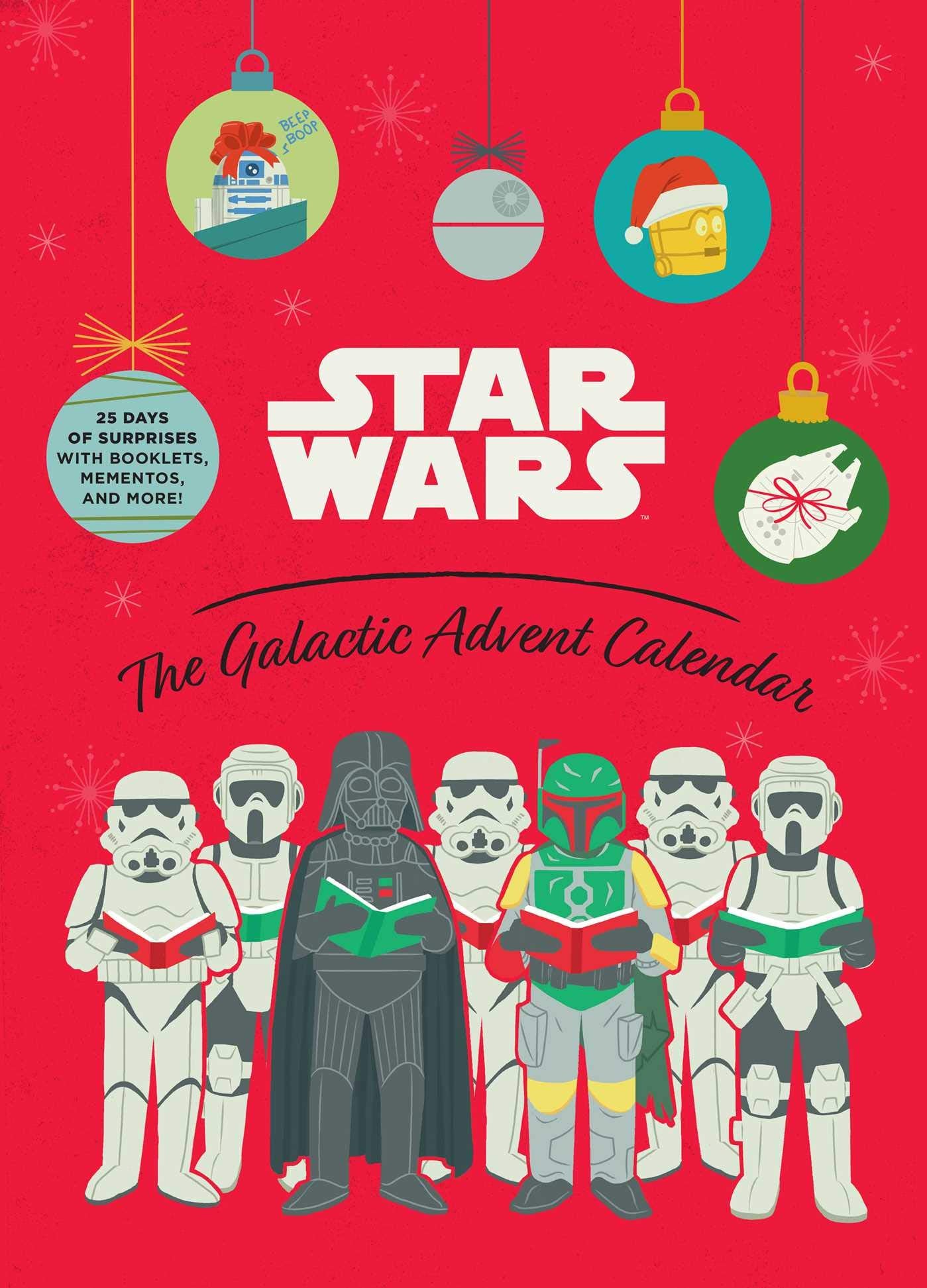 Star Wars: The Galactic Advent Calendar: 25 Days of Surprises With Booklets, Trinkets, and More! (Official Star Wars 2021 Advent Calendar, Countdown to Christmas) - Medaid International