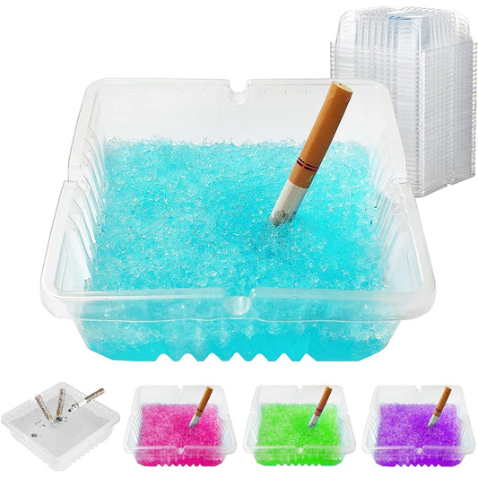 Ashtray Sand Pack of 4 bags Smokeless Ashtrays for Cigarettes Indoor, Quickly Extinguish Smoke and Adsorb Soot, Prevent Secondhand Smoke, Odor Eliminator - Medaid International