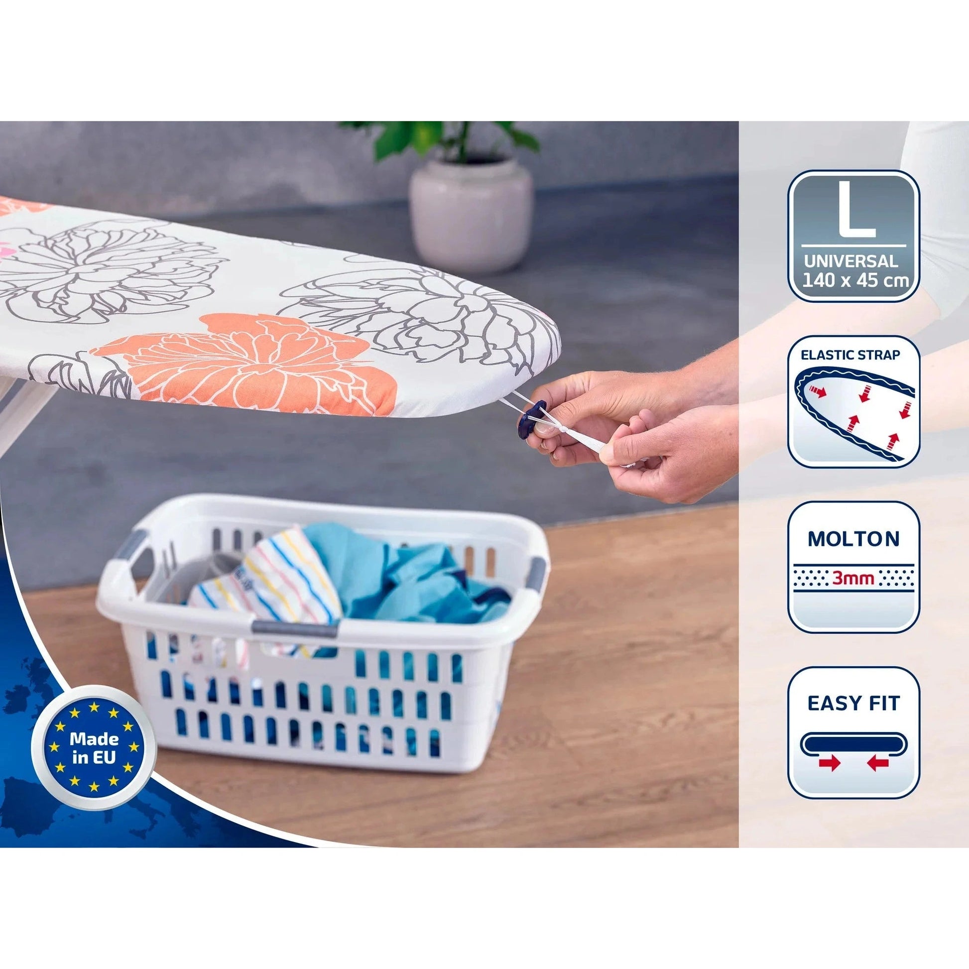 Cotton Comfort L/Universal Ironing Board Cover - Medaid International