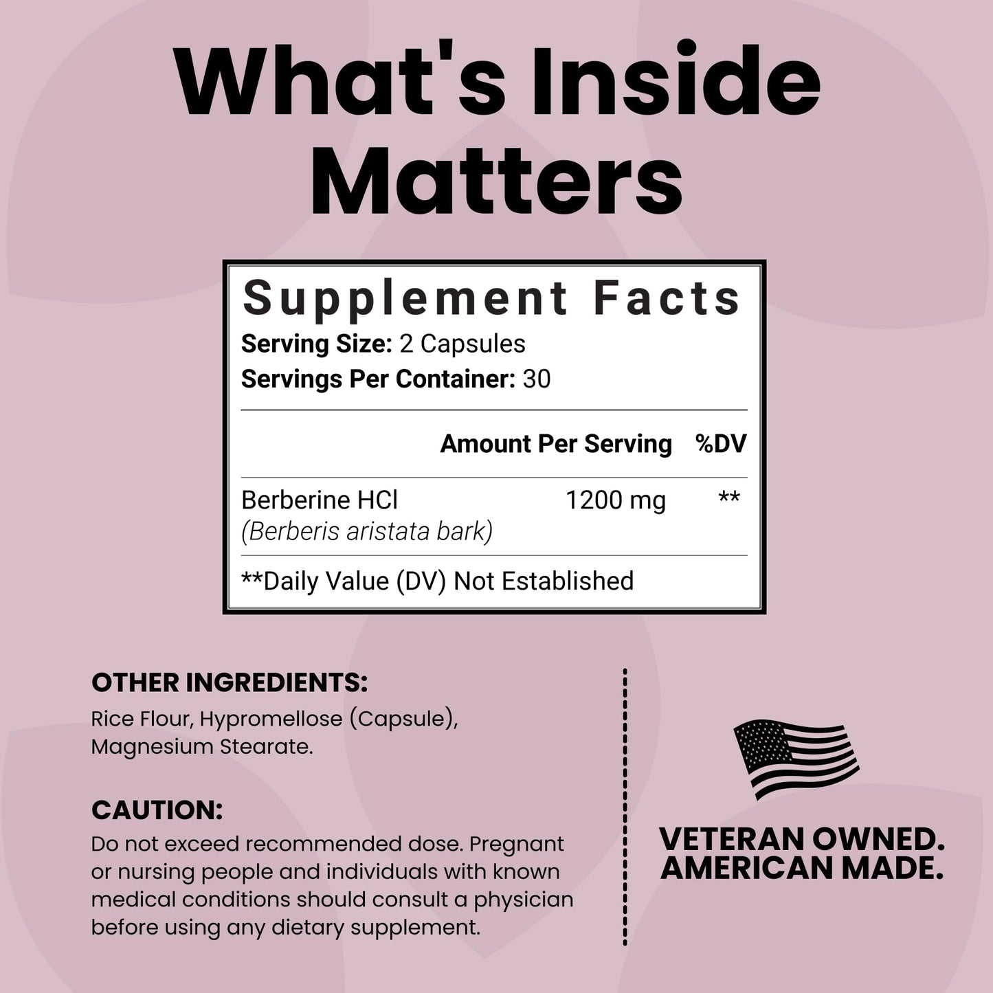 Luma Nutrition Berberine Supplement - Berberine HCL 1200mg Per Serving - Vegan, Gluten Free, Non-GMO - 60 Capsules - Medaid International