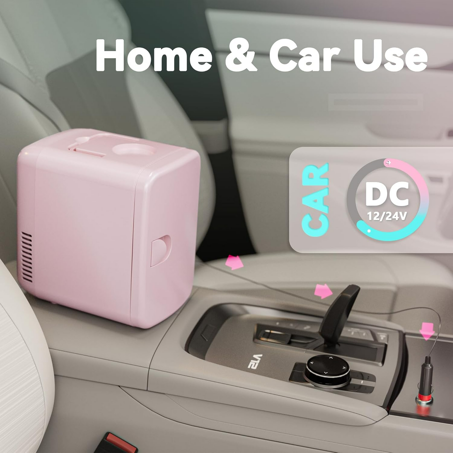 Mini Fridge - Portable Cooler & Warmer for Skincare, Drinks, Food - Medaid International