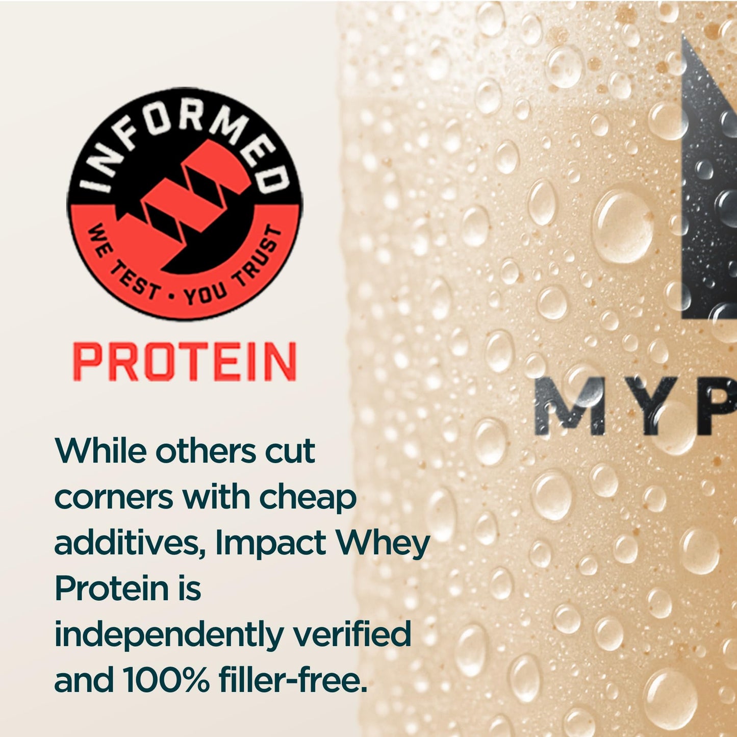 Myprotein Impact Whey Protein Powder, 2.2 Lbs (30 Servings) Chocolate Milkshake, 22g Protein & 5g BCAA Per Serving, Protein Shake for Superior Performance, Muscle Strength & Recovery, Gluten Free - Medaid International