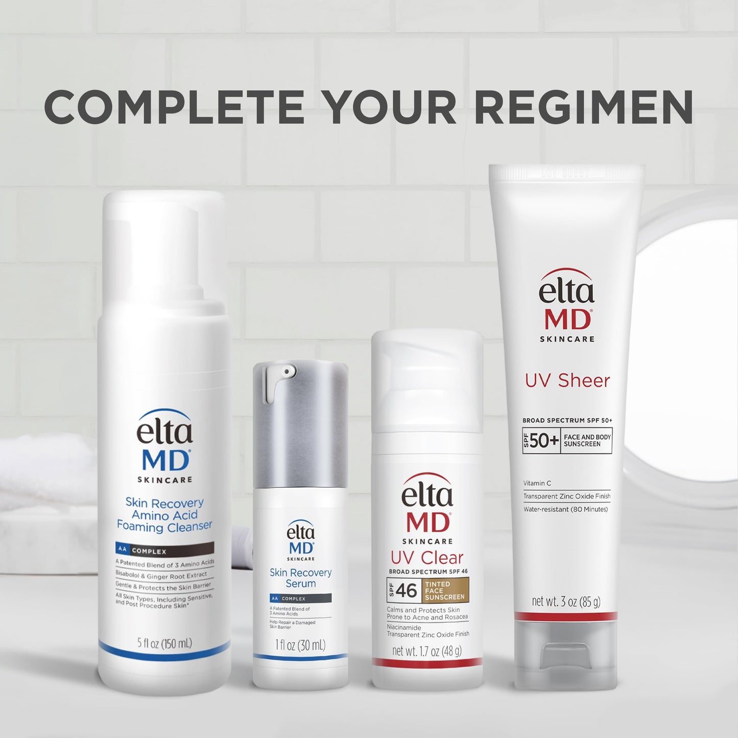 EltaMD UV Clear Tinted Sunscreen for Face, SPF 46 with Zinc Oxide, Oil-Free, Dermatologist Recommended, For Acne-Prone Sensitive Skin, 1.7 oz - Medaid International