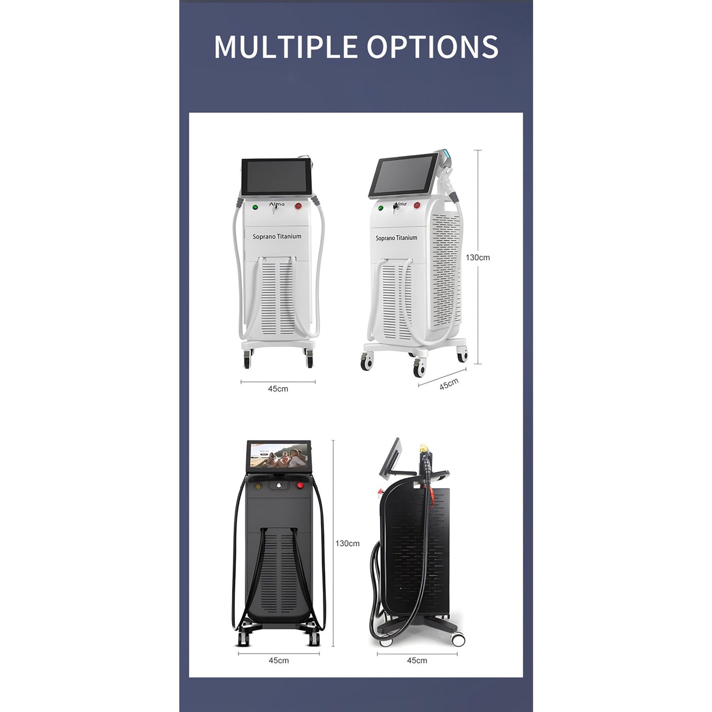 FXNFXLA Hair Removal Device, 755nm 808nm 1064nm Diode Laser Hair Removal Laser Device, Hair Removal for Women and Men - Medaid International