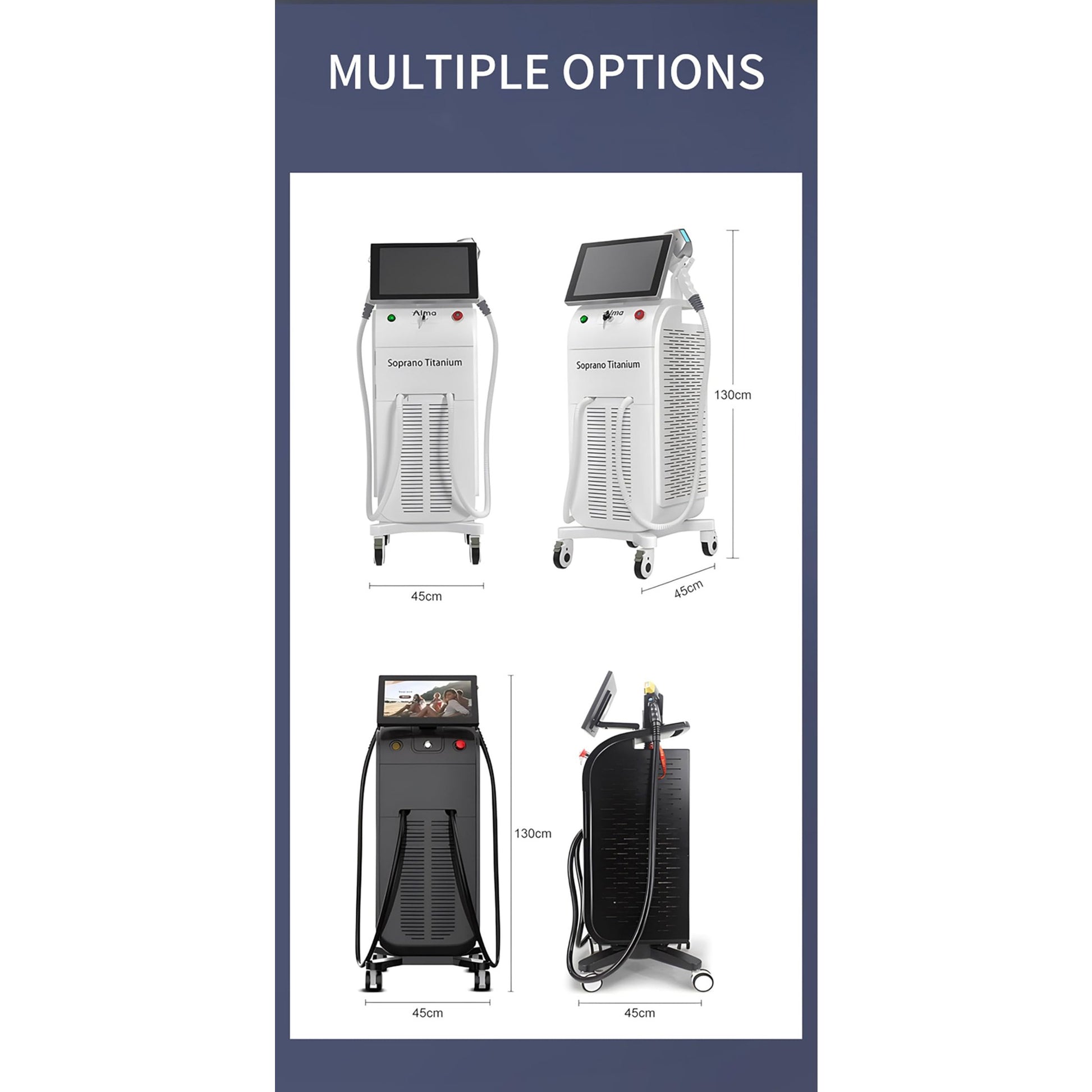 FXNFXLA Hair Removal Device, 755nm 808nm 1064nm Diode Laser Hair Removal Laser Device, Hair Removal for Women and Men - Medaid International