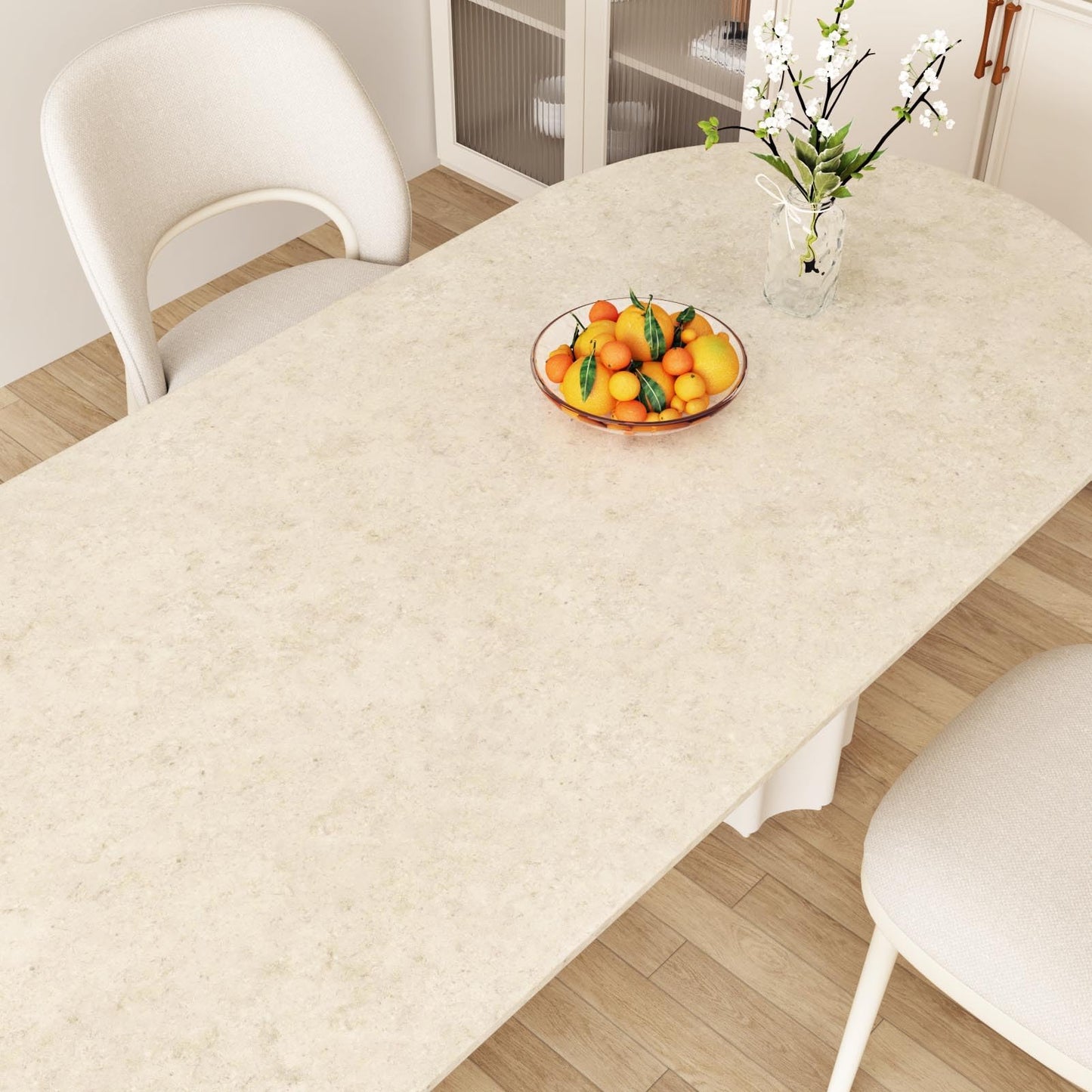 Wallderful Matte Beige Granite Wallpaper Peel and Stick Countertops Marble Contact Paper for Kitchen Bathroom Waterproof Self Adhesive Granite Vinyl Countertop Covers Backsplash Walls Film 15.75"x78" - Medaid International