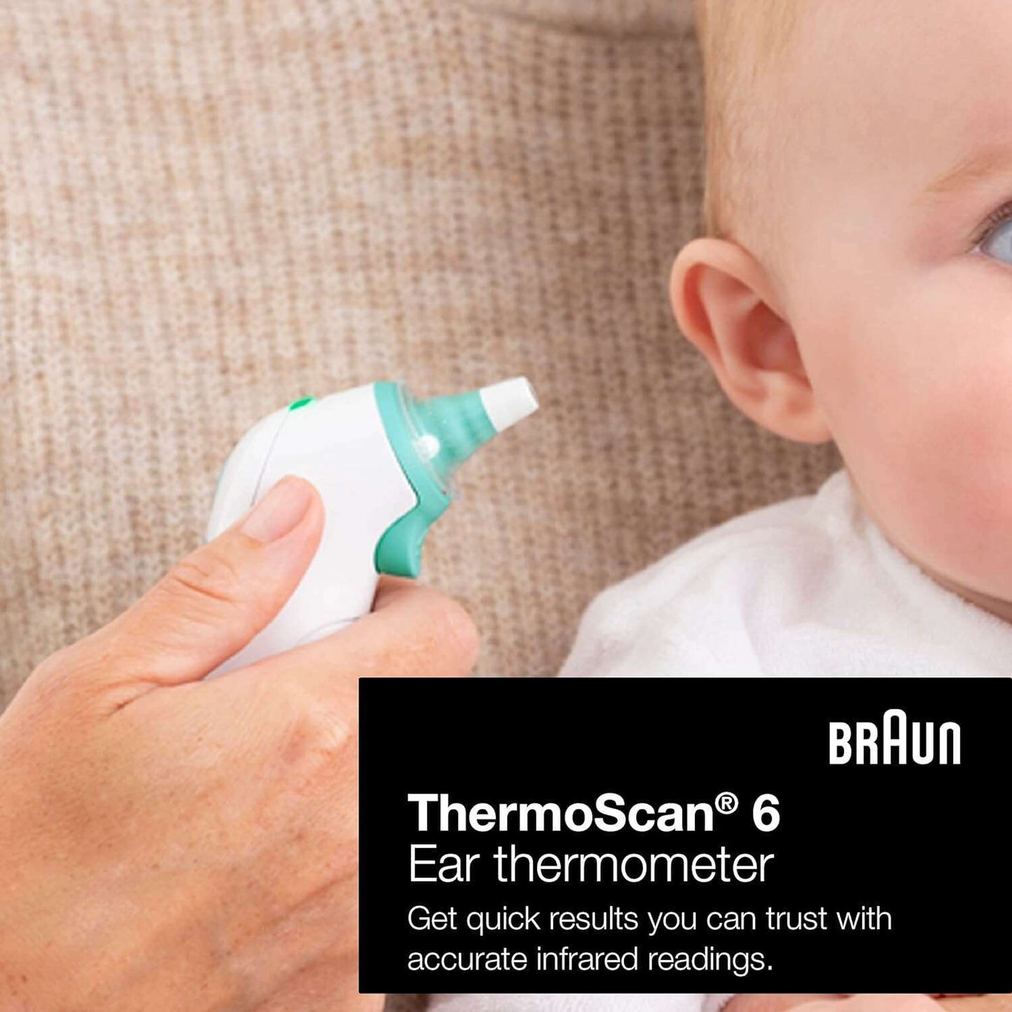 ThermoScan 6-   Digital Ear Thermometer for Adults, Babies, and Kids - Medaid International