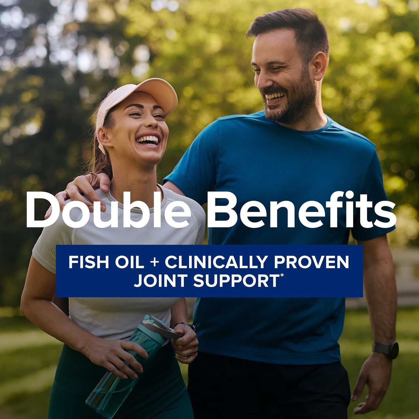 GNC Triple Strength Fish Oil Plus Joint Omega 3, 1000mg EPA and DHA, Heart Health, Plus Fast 5 Day Comfort, Brain, Skin, and Eye, Antioxidants and Botanical Extracts, Control Fish Burps, 30 Servings - Medaid International