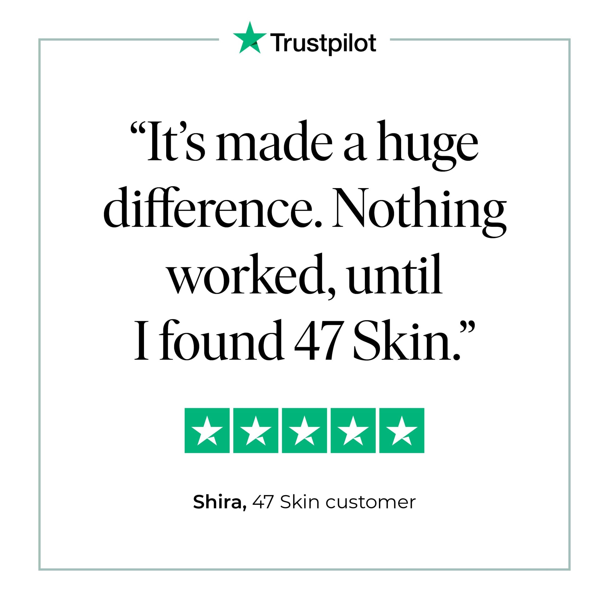 47 Skin | Hydrating Face Serum with Silver Chitoderm for ALL Skin Types | Clears Acne, Prevents & Heals Breakouts & Blemishes, Repairs Scars | Moisturises and Nourishes For Smooth Skin | 15ml - Medaid International