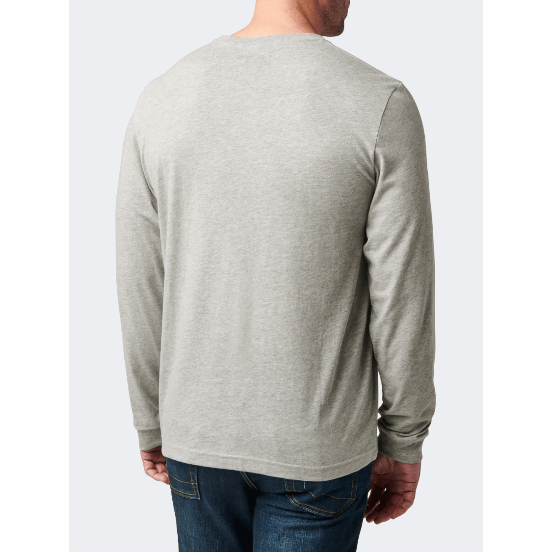 5-11 Camo Logo Men Tactical Long Sleeve Grey - Medaid International