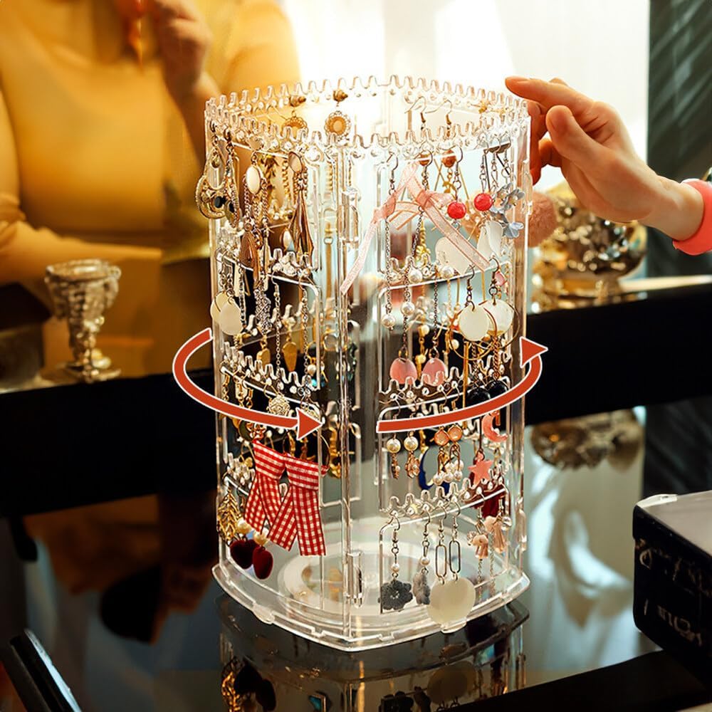 Rotating Jewelry Organizer Stand - Medaid International