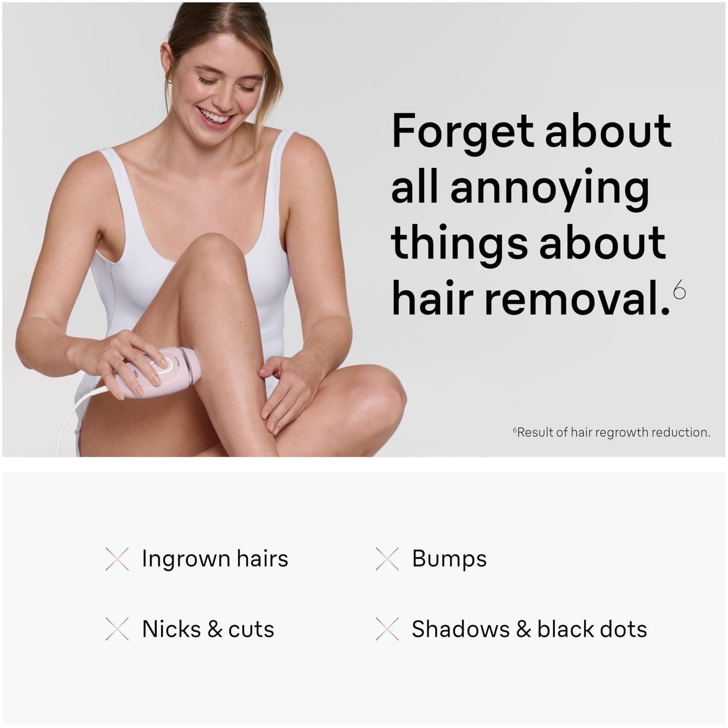 Braun IPL at Home Laser Hair Removal for Women and Men, Silk Expert Mini PL1014 with Venus Razor, Permanent Visible Hair Reduction in Hair Regrowth for Body & Face, Corded - Medaid International