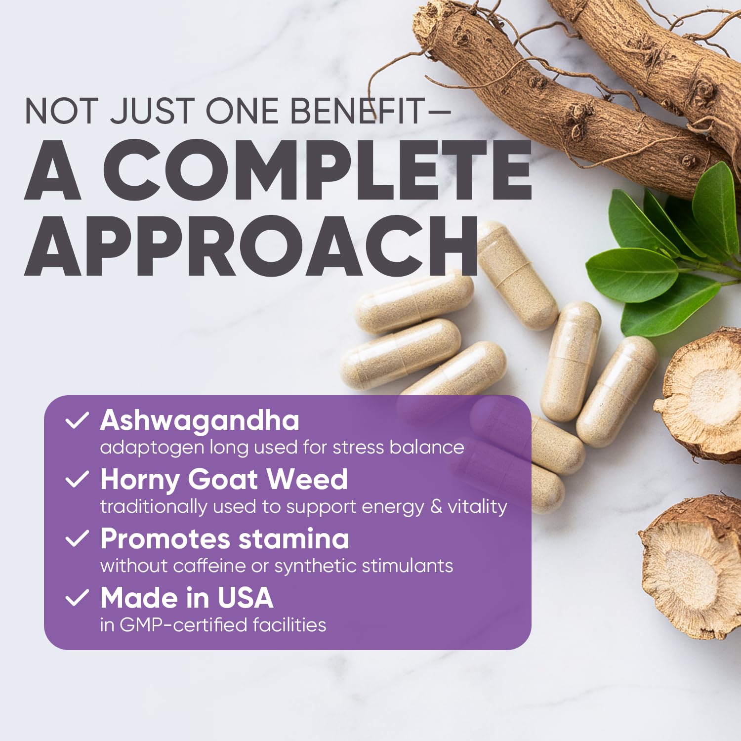 Bravado Labs Women’s Herbal Energy Supplement with Maca, Ashwagandha & Dong Quai – Plant-Based Capsules for Daily Balance, Focus & Wellness – 60 Vegan Capsules - Medaid International