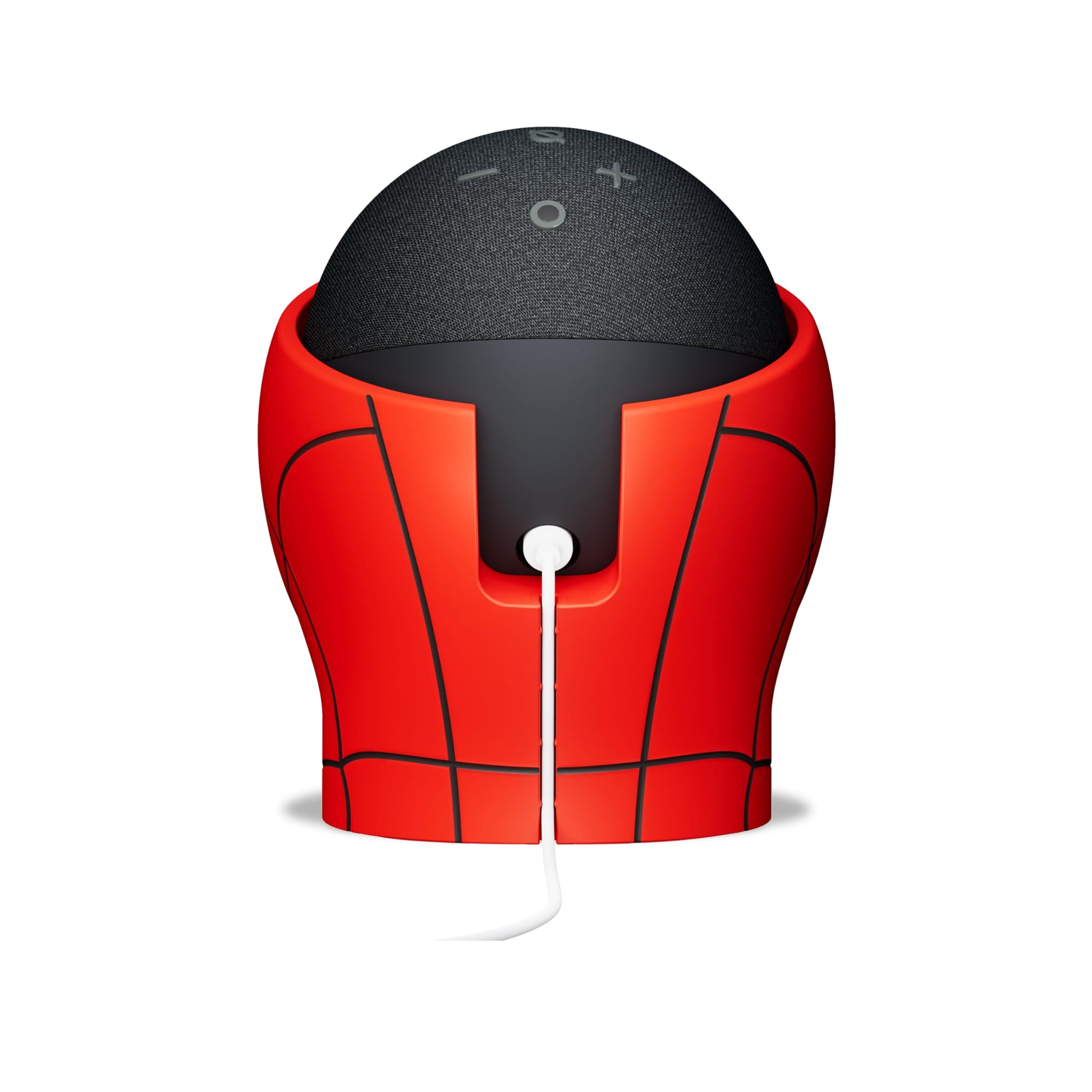 Limited Edition, Spider-Man Stand for Amazon Echo Dot (4th & 5th Generations). Device Sold Separately. - Medaid International