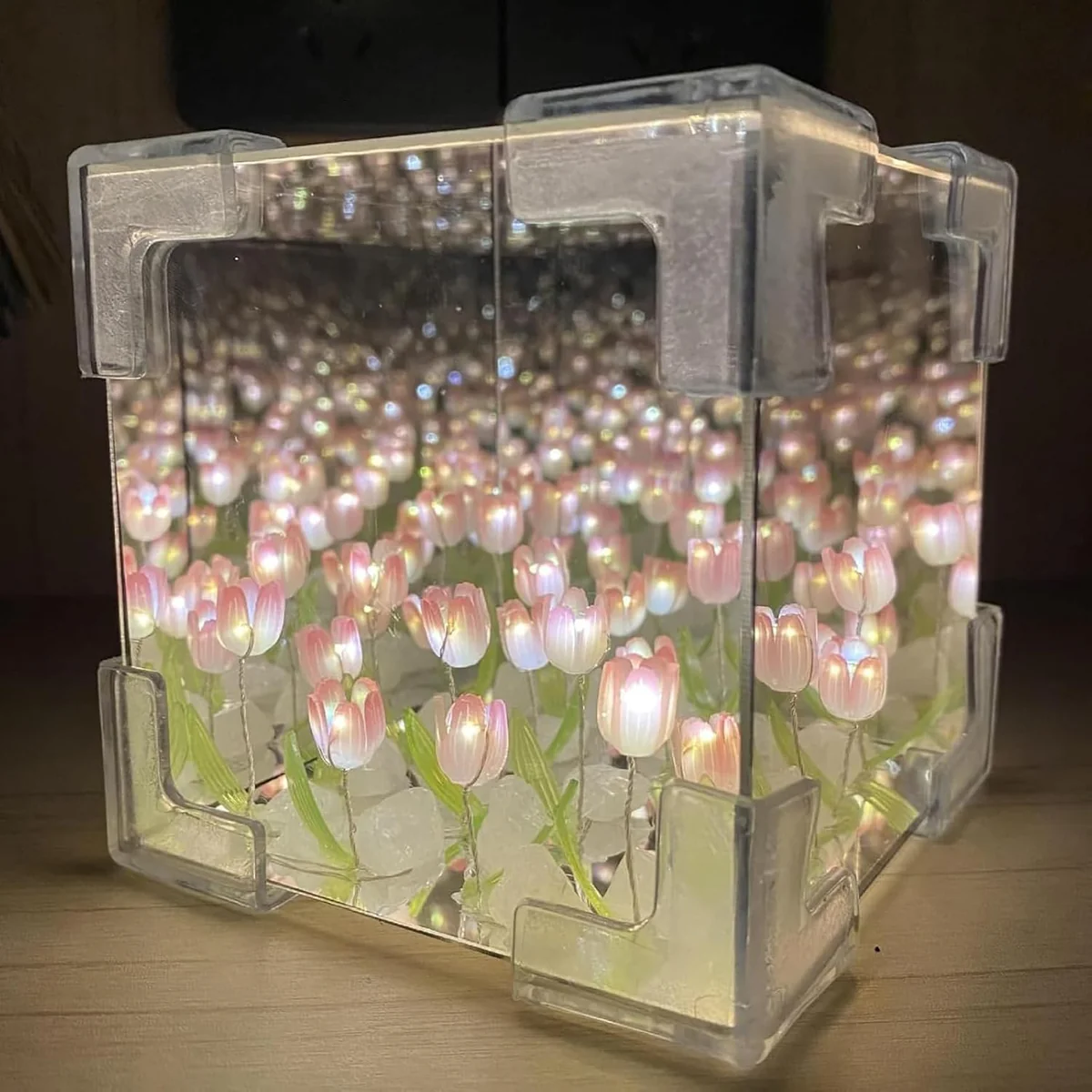 Tulip Mirror Night Light DIY - Medaid International