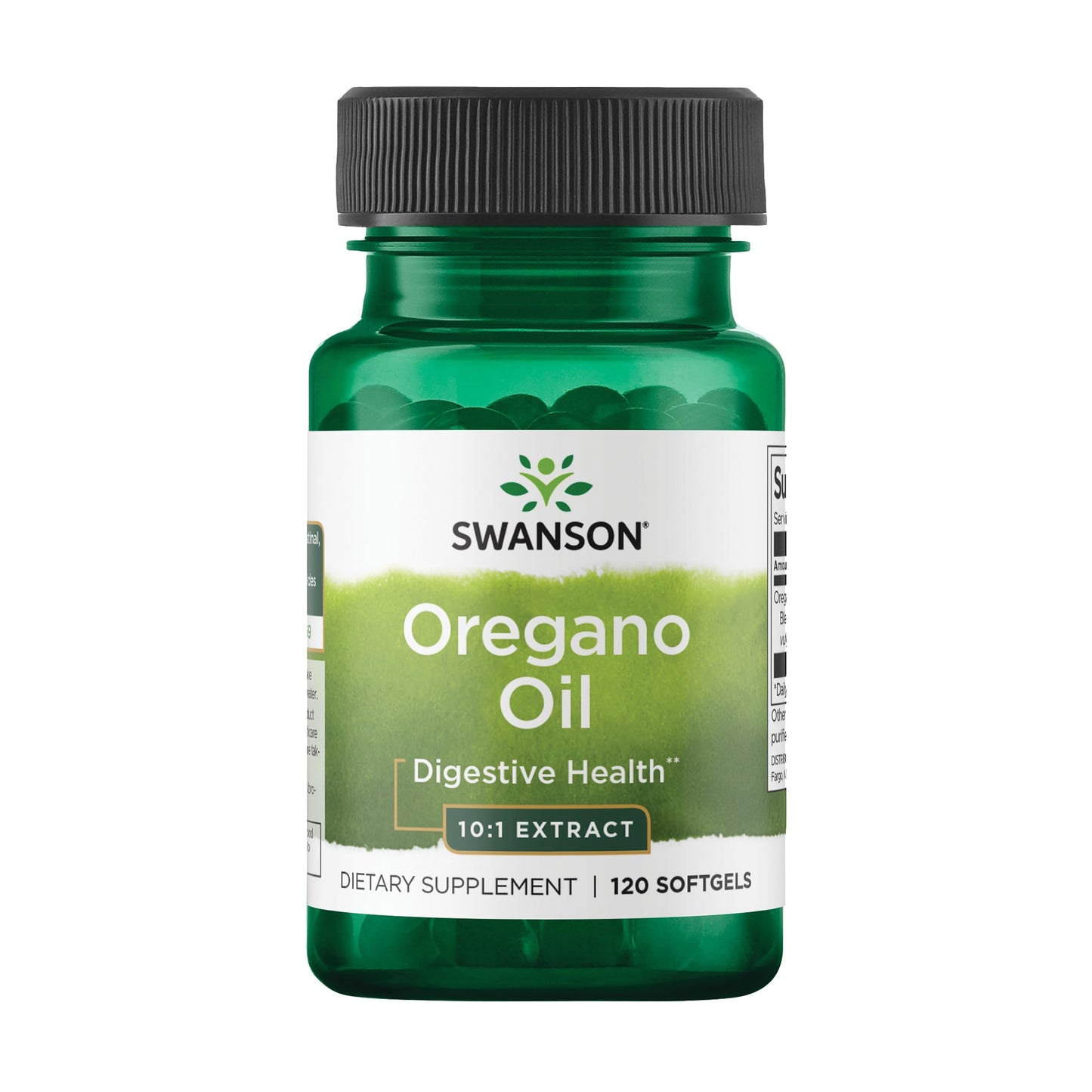 Swanson Oregano Oil 10:1 Extract-Natural Supplement Promoting Digestive Health-Respiratory & Urinary Tract Health Support (120 Softgels, 150mg Each) - Medaid International