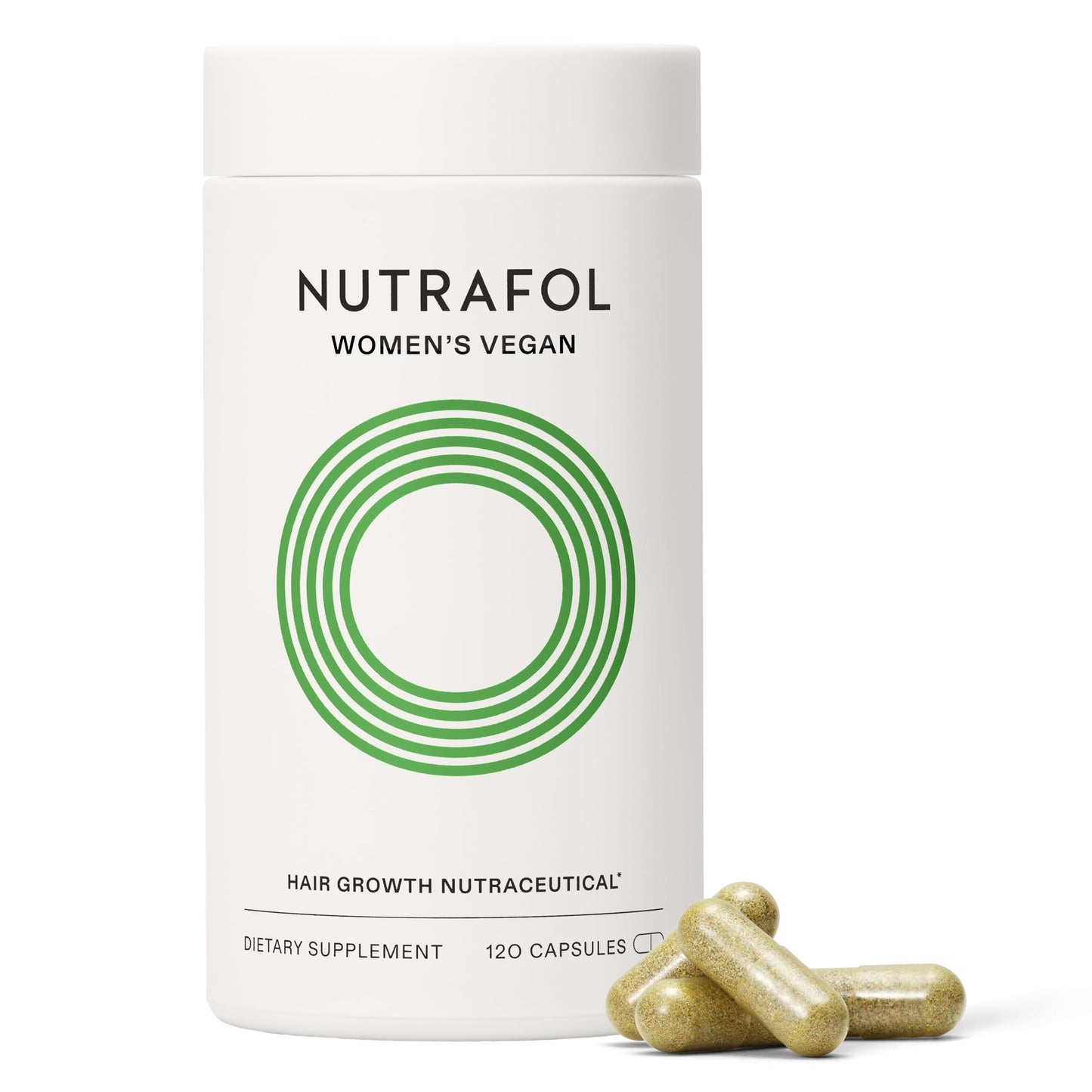 Nutrafol Women's Hair Growth Supplements, For Women 18-44 Years Old, Clinically Tested for Visibly Thicker, Stronger Hair, 100% Vegan Ingredients, Dermatologist Recommended - 1 Month Supply - Medaid International