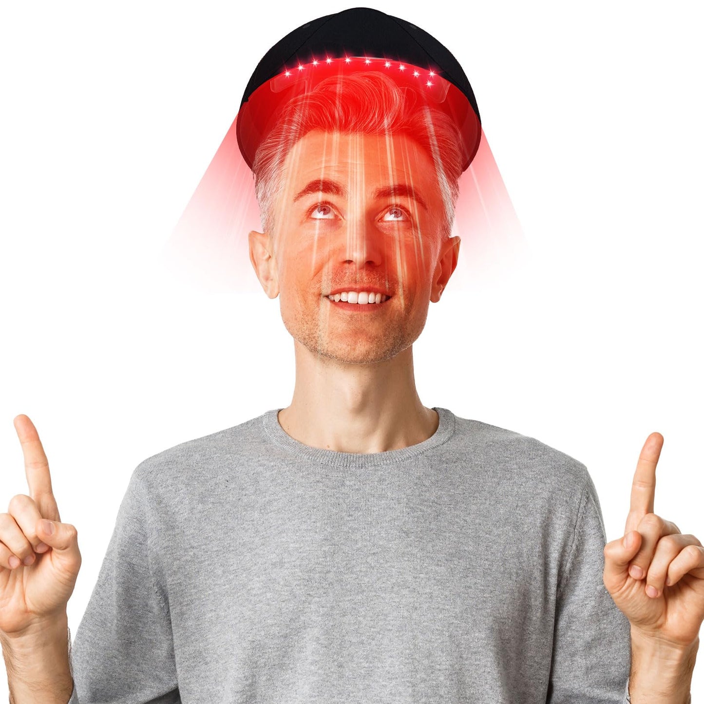 Laser Cap, Laser Therapy Device for Hair Regrowth, Low Level Laser Therapy to Promote Hair Growth in Women and Men with Androgenic Alopecia - Medaid International